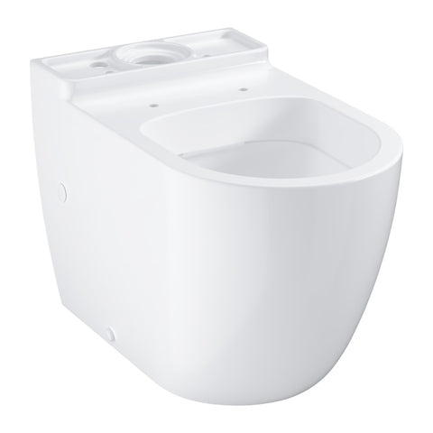 Grohe Bau Ceramic WC csésze, álló, monoblokkos, mély öblítéses, perem nélküli, falhoz szerelhető