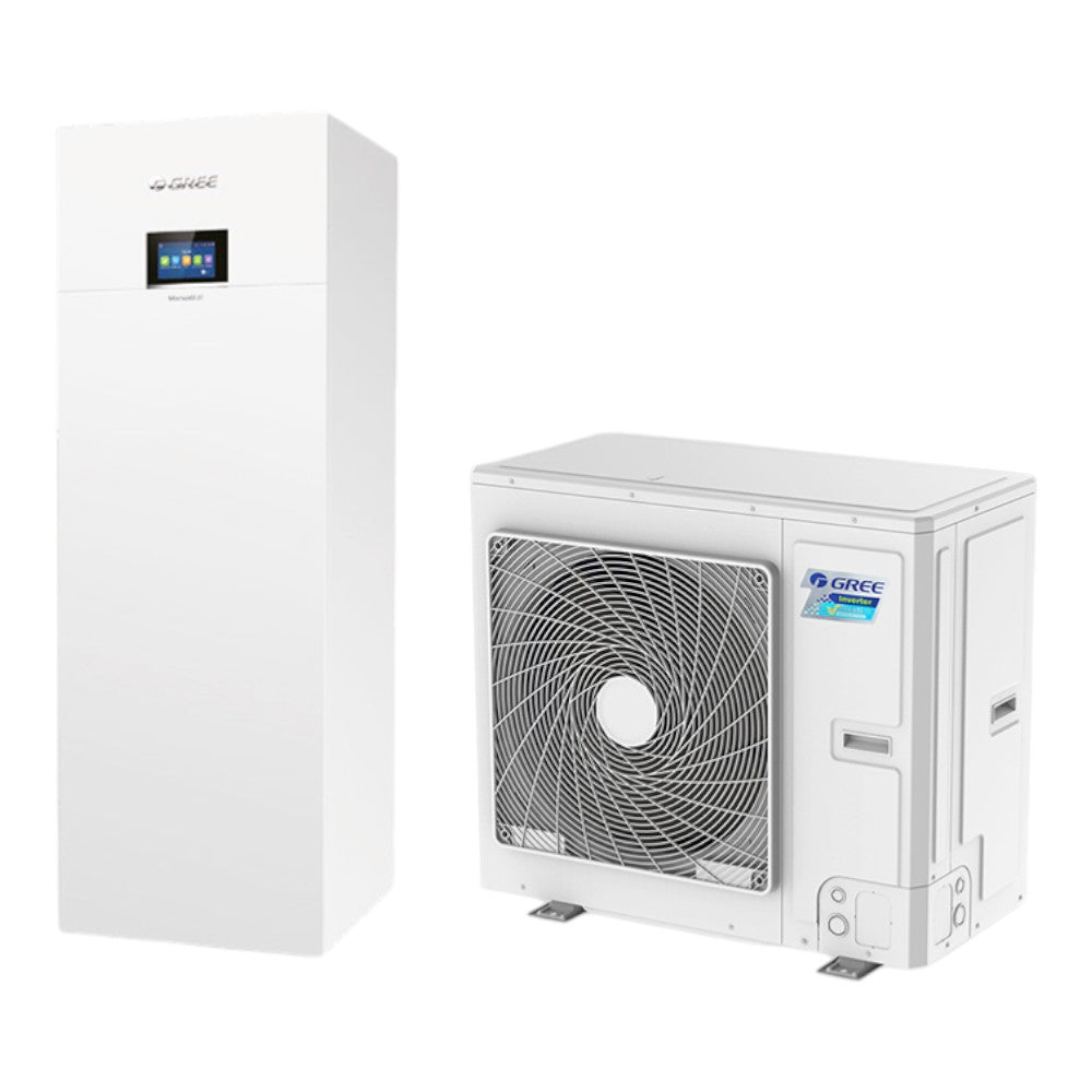 Gree Versati III All In One osztott levegő-víz hőszivattyú, beépített HMV, 9,5kW, R32, 1 fázis