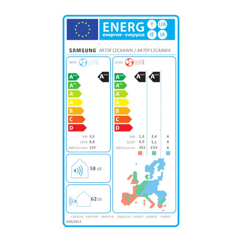 Samsung WindFree Elite S2 mono split klíma szett 3.5 kW