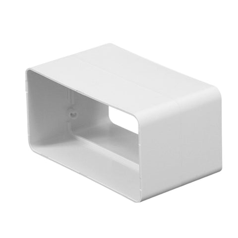 Awenta KP120-21 lapos csatorna 60x120 mm, csőtoldó idom