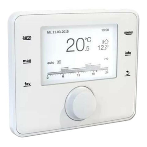 Bosch CR 400 időjáráskövető szabályozó, max. 4 fűtési körig, külső érzékelő nélkül