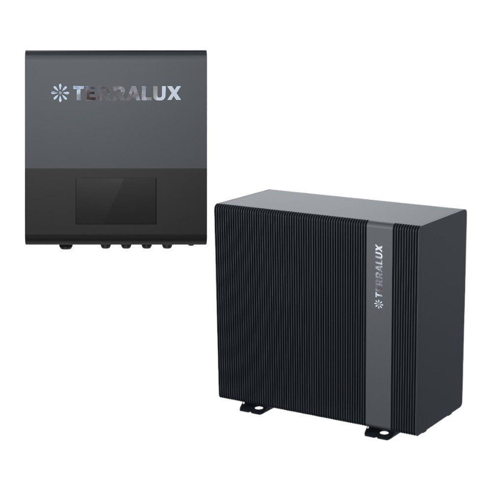 TERRALUX Hi-Master V 9 monoblokkos hőszivattyú szett,R290, 1fázis, 9,33kW+CM10 vezérlő modul