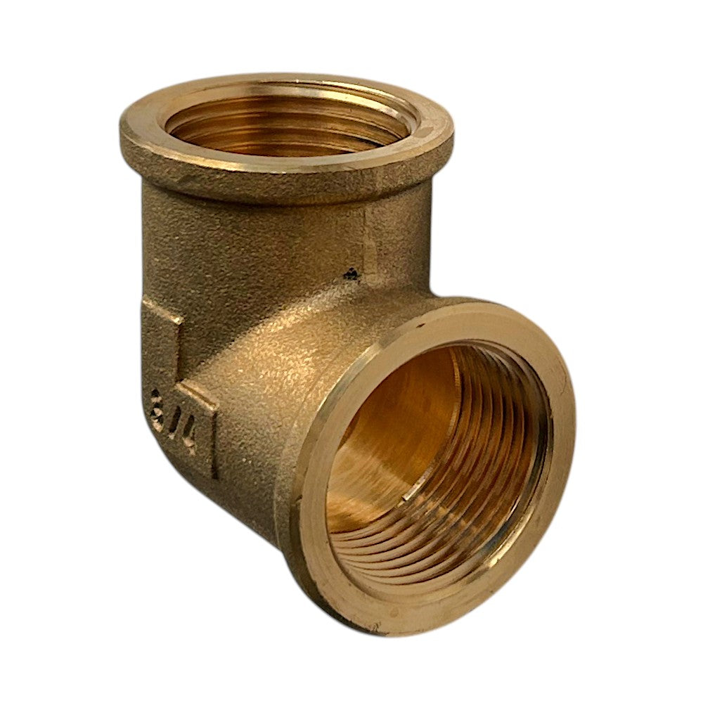 Install CuFix Réz menetes Könyök BB 3/8"
