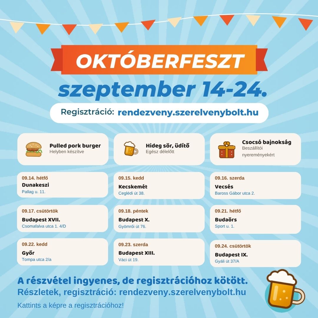 Októberfeszt 2026