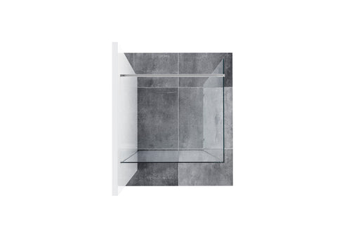 Ravak Walk In Corner szett - 120/80 zuhanykabin krómhatású+transparent, 1 merevítővel