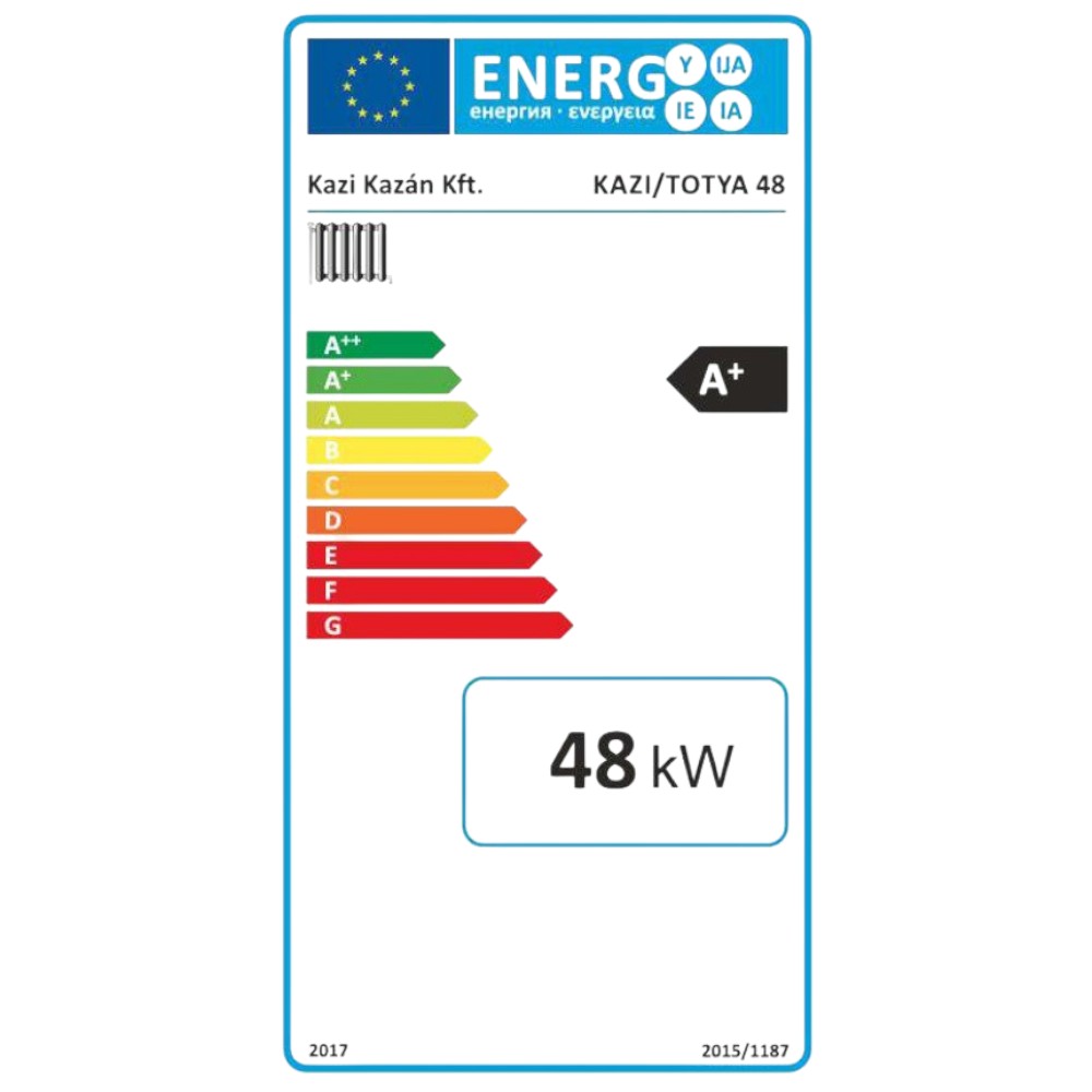 Kazi Totya-S 48 - energiacímke