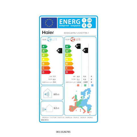 Haier Expert Black R32 mono split klíma szett 5.0 kW   (AS50XCAHRA-MB / 1U50KEFFRA-1)