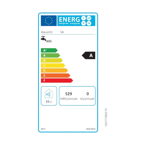 Hajdu Aquastic 5A átfolyós elektromos vízmelegítő 5 literes alsós hagyományos csapteleppel, ÚJ!!