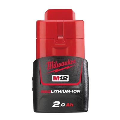 Milwaukee M12 B2 akkumulátor 2.0 Ah