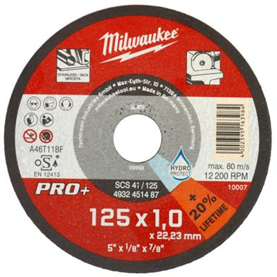 Milwaukee vágókorong vékony SCS 41/125x1mm