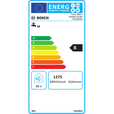 Bosch Tronic 4000T 50 EBP fali függőleges vízmelegítő