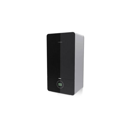 Bosch Condens 7000i W GC7000iW 35 PB 23 kondenzációs gázkazán, fűtő, fekete üveg burk. 35 Kw