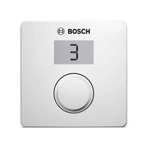 Bosch CR10H szobatermosztát, mechanikus, LCD kijelzővel