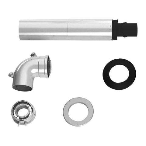 Bosch 60/100 teleszkópos vízszintes kivezetés, L=310-505mm, tisztítós könyökkel