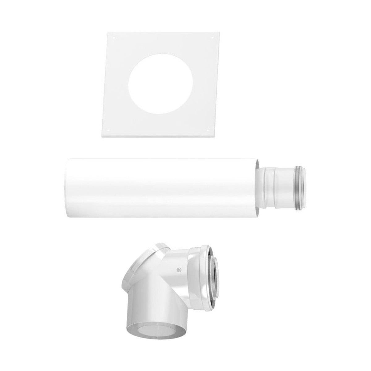 Bosch 80/125 Kémény bekötő C(14)3x , Ø80/125