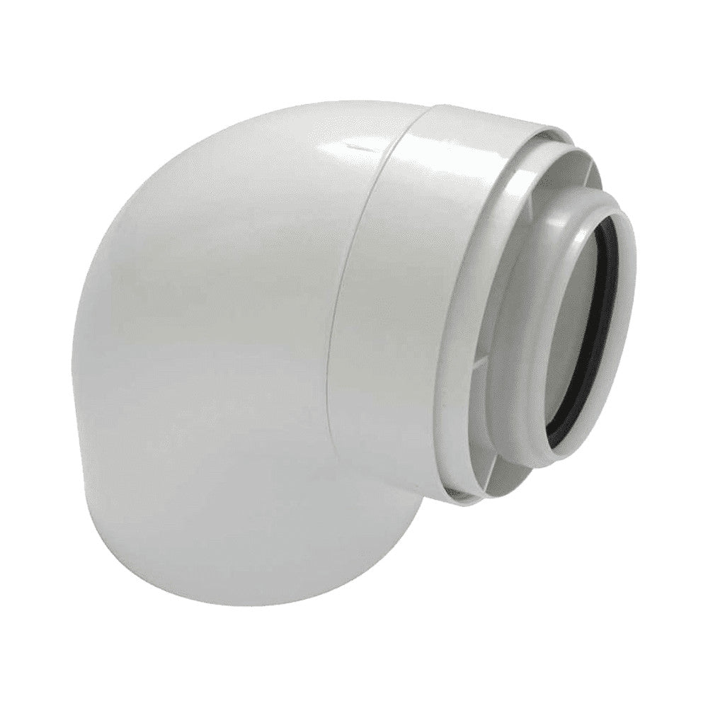 Tricox Alu/Alu könyök 87°, 80/125mm