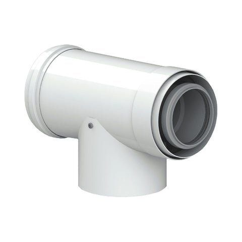 Tricox PPs/Alu ellenőrző T-idom, 60/100mm