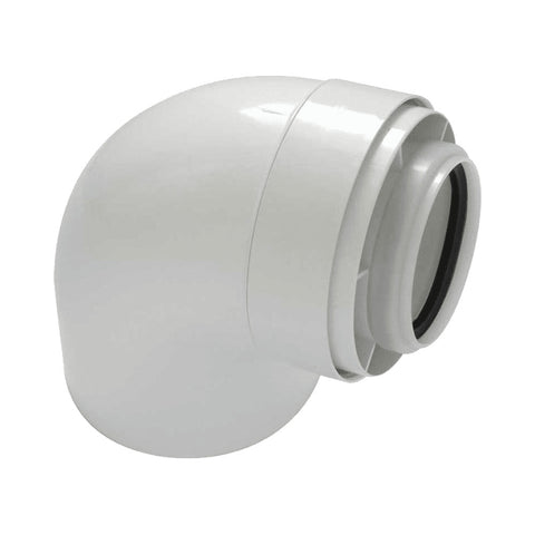 Tricox PPs/Alu könyök 87°, 80/125mm°