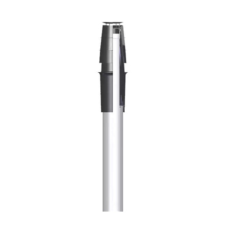 Tricox PPs/Alu tetőátvezető hosszabbító cső, 80/125mm, hossz: 500mm