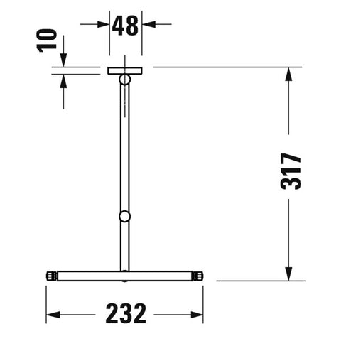 DURAVIT D-Code Kozmetikai tükör (0099121000)