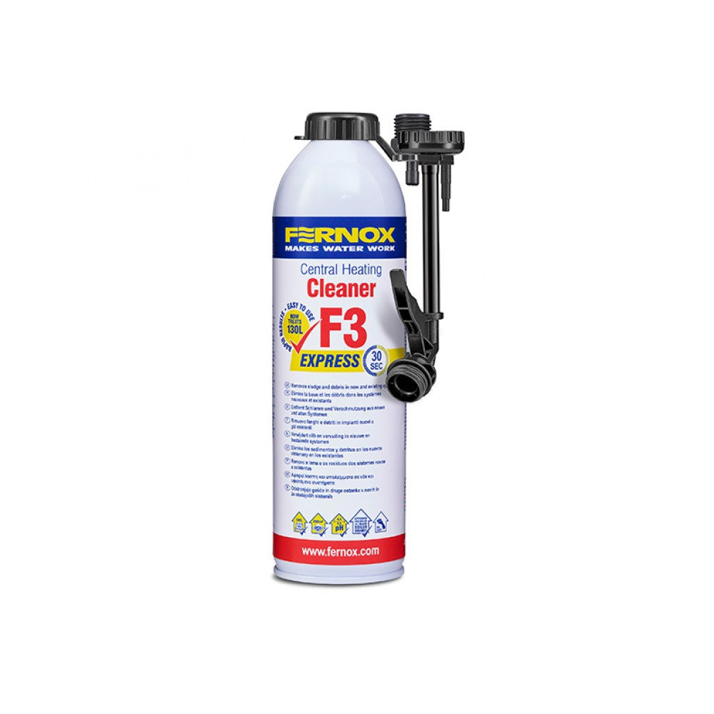 FERNOX Cleaner F3 Express aerosol tisztítószer 400ml- 130 liter víz hez
