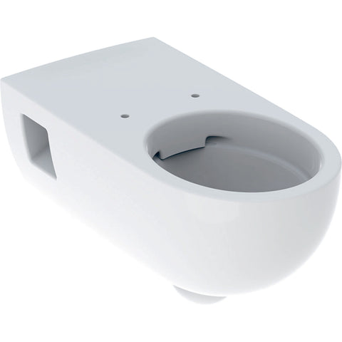 Geberit Selnova Comfort fali WC, hosszabb kivitel, Rimfree