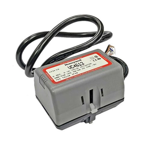 Honeywell motoros meghajtó VC sorozatú szelepekhez, segédkapcsolóval, vezérlés nyitó és fix fázissal