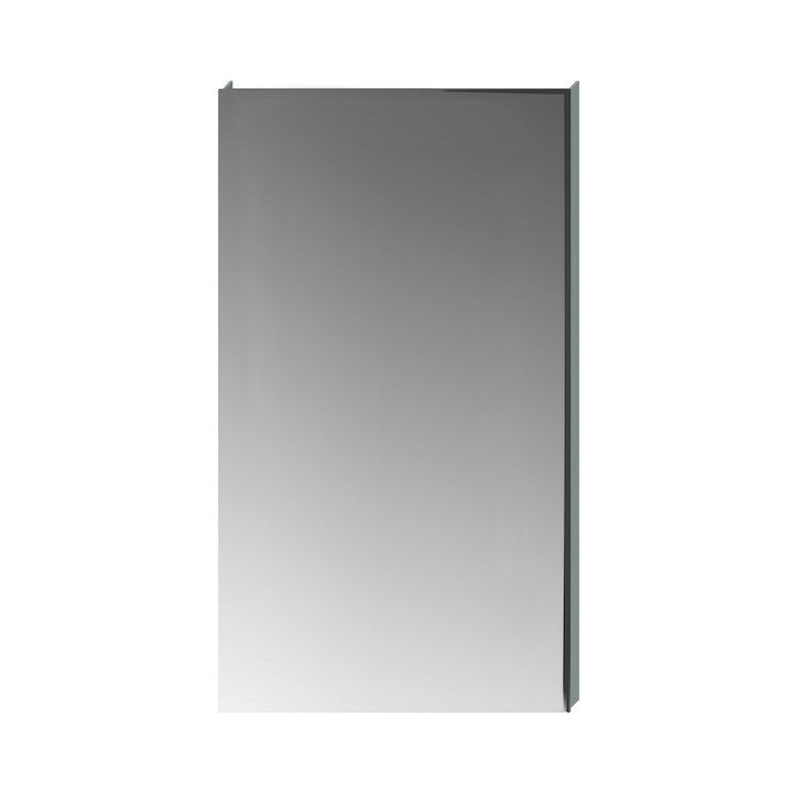 Jika Clear tükör világítás nélkül, Alu kerettel, 55x81cm