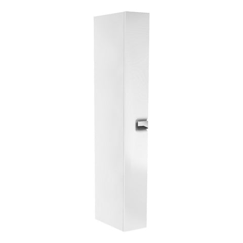 KoloTwins magas kiegészítő szekrény falra rögzíthető, magasfényű fehér 35x180x27,5 cm