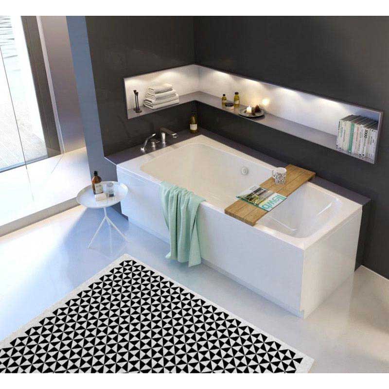 Kolo Split aszimmetrikus kádlábbal 170x90, balos
