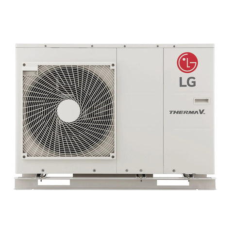 LG THERMA V - HM091MR.U44 - monoblokkos hőszivattyú 9,0 kW (R32) 1Ø (a fűtőbetétet nem tartalmazza)