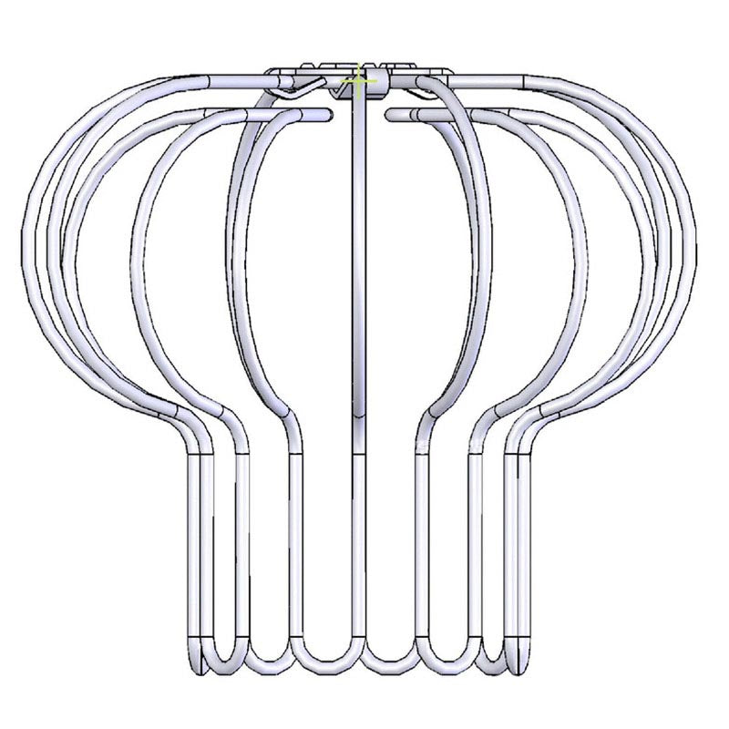 P.Sys 80 madárvédő rács inox