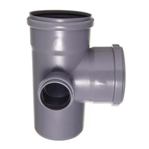 PVC T 110/110/50 jobbos KAED #