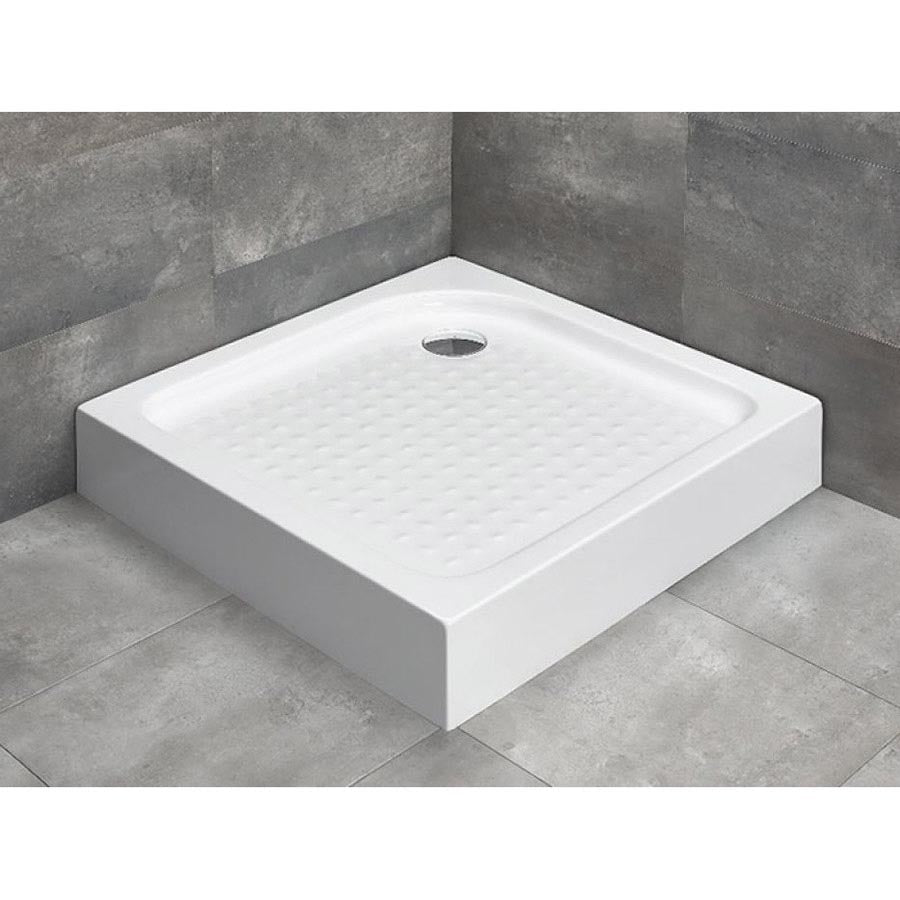Radaway Rodos C zuhanytálca 90x90 cm akril, előlapos, lábbal, ST90 szifonnal (cikkszám: 4K99155-04)