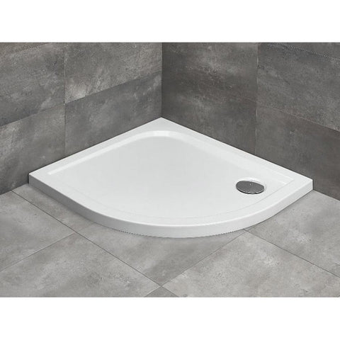 Radaway Delos E zuhanytálca 90x80 cm akril, lapos, ST90 szifonnal, balos (cikkszám: SDE9080-01L)