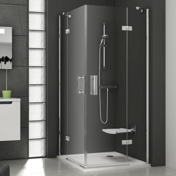 Ravak SMSRV4 80 zuhanykabin króm + transparent