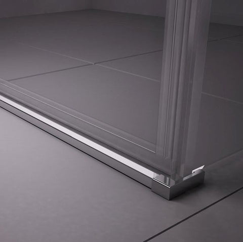 Ravak MSRV4 90/90 zuhanykabin szatén + transparent