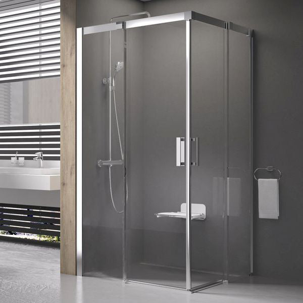 Ravak MSRV4 100/100 zuhanykabin szatén + transparent