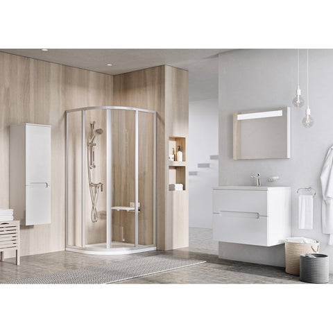 Ravak zuhanykabin SKCP4-90 195 fehér+Pearl polisztirén