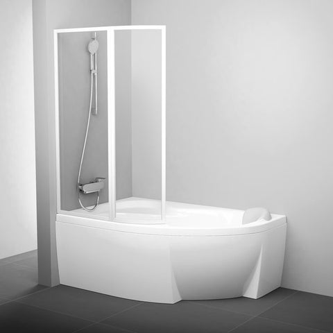 Ravak VSK2 Rosa kádparaván 150 transparent balos