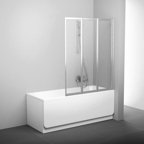 Ravak VS3 130 kádparaván szatén + grape