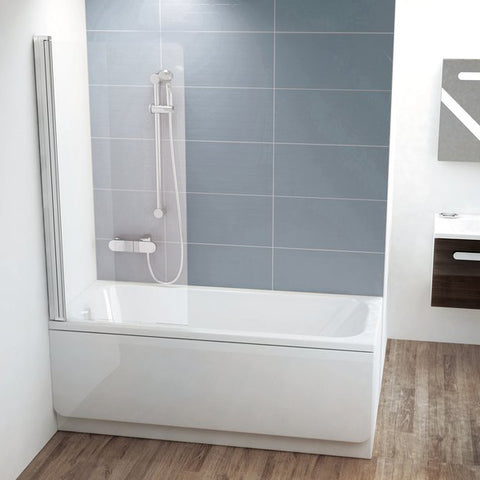 Ravak CVS1 80 kádparaván krómhatású + transparent balos