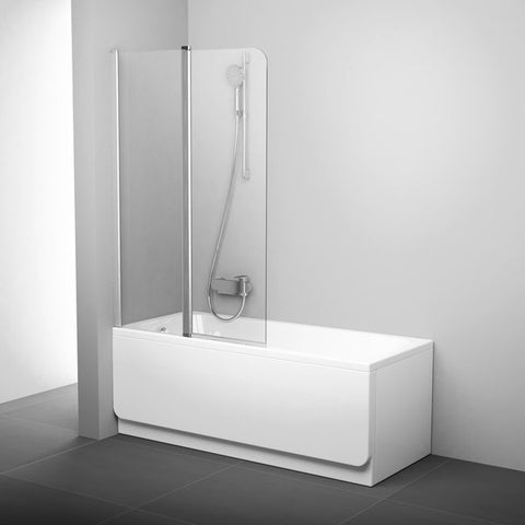 Ravak CVS2 100 kádparaván fehér + transparent balos