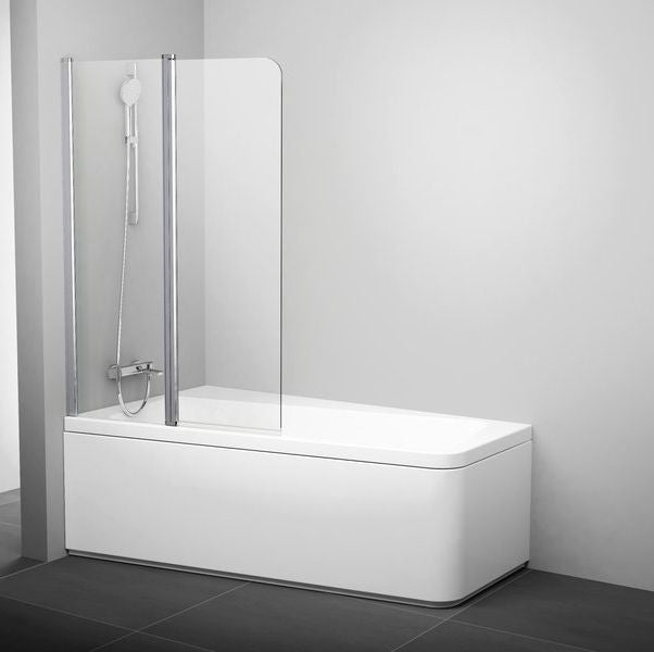Ravak 10CVS2 100 kádparaván szatén + transparent balos