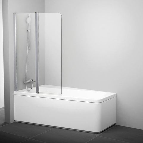 Ravak 10CVS2 100 kádparaván szatén + transparent balos