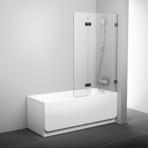 Ravak BVS2 100 kádparaván króm+ transparent jobbos