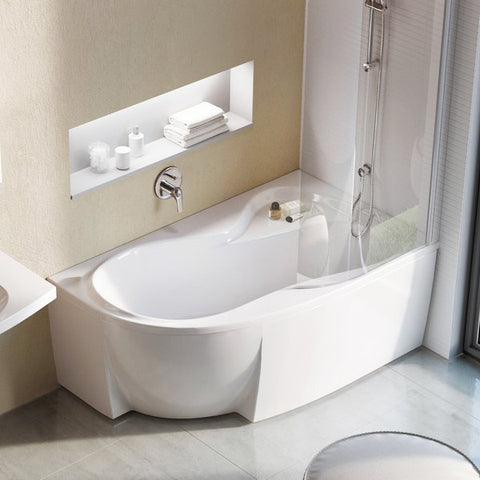Ravak Rosa 95 akrilkád 150x95 balos fehér