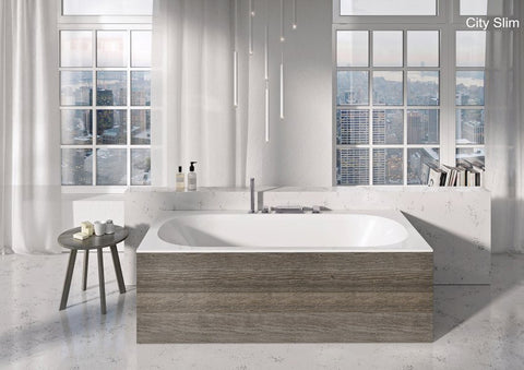 Ravak City akrilkád 180x80 fehér slim