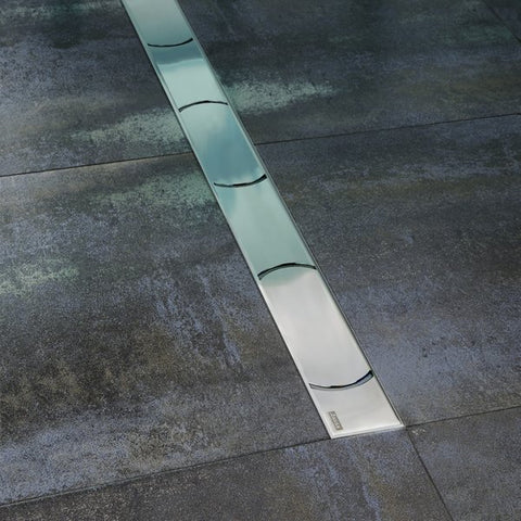 Ravak zuhanyfolyóka OZ Chrome 300 mm rozsdamentes - kifutó