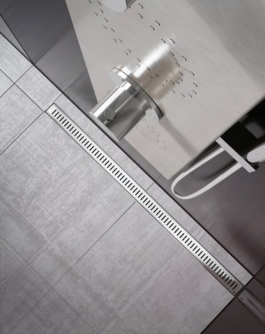 Ravak zuhanyfolyóka OZP Zebra 850 mm műanyag